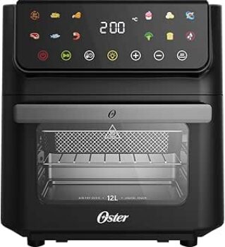 B0DLH3T8FC-Oster Fritadeira Oven Fryer Multi Touch 12L 3 em 1