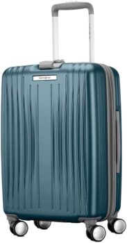 B0DSCDVKRP-Samsonite Quartz Mala de Viagem Pequena Expansível Azul