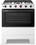 B0DSGJKHW2-Esmaltec Fogão 5 Bocas Ideal Super Mesa Inox Branco Bivolt