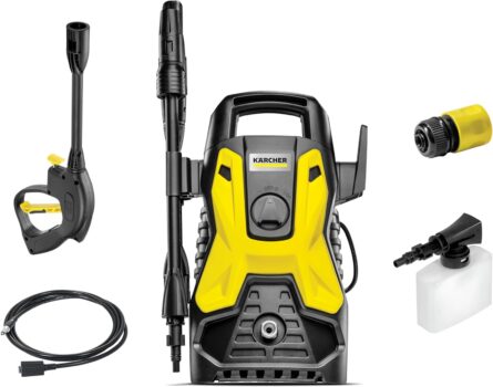 B0DYQD8CN1-Kärcher Lavadora de Alta Pressão Prática Black 1500 PSI 1400W 300L/H 220V