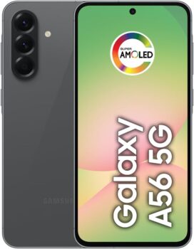 B0DYVPCX34-Samsung Galaxy A56 5G 256GB 8GB RAM Câmera 50MP IP67 Super AMOLED 6.7" Preto