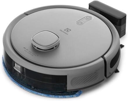B0F1DNR83S-Electrolux Robô Aspirador ERB61 4 em 1 Wi-Fi Mapeamento