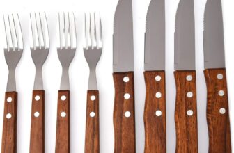 B0F1PS9712-Kenya Faqueiro Churrasco Aço Inox 8 Peças