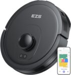 B0F2P2FTDK-Ezs E10 Aspirador Robô 5500Pa Navegação Laser iPath Limpeza Profunda