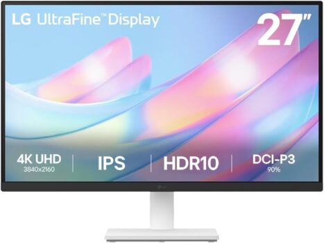 B0F2WB4QQR-Monitor LG UltraFine 27US500-W 27" 4K UHD IPS HDR10