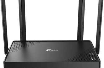 B0FDL3YXCW-TP-Link Archer BE220 BE3600 Roteador WiFi 7 3.6 Gbps Banda Dupla