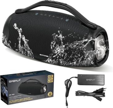 B0FJFG7W9L-Sabala DR-909 Caixa de Som Portátil Bluetooth 5.3 200W IPX6