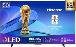 B0FL4W1T1X-Hisense Smart TV QLED 50" 4K UHD 50Q6QV com Dolby Vision e Atmos