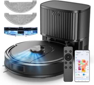 B0FMK6NMZ9-(COMPRA INTERNACIONAL) Vexilar Robô Aspirador De Pó E Esfregão Com Autoesvaziamento Aspirador Robóti...