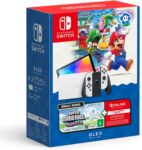 B0FR6PC1FB-Nintendo Switch OLED + Super Mario Bros. Wonder + 3 Meses Nintendo Switch Online