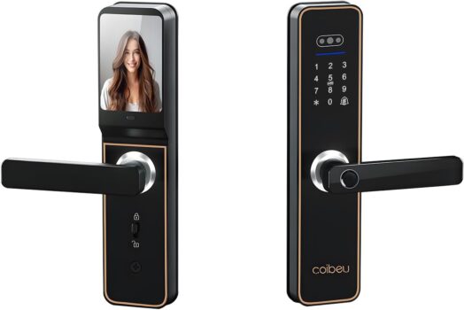 B0FRFMHF43-Fechadura Digital Biométrica Inteligente com Tela