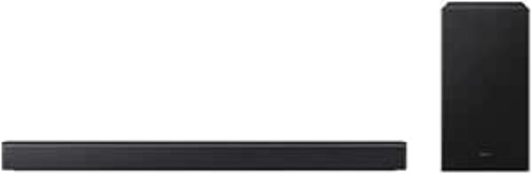 B0FRHSY74T-Samsung HW-B450F Soundbar 2.1 Canais 300W Bluetooth Subwoofer Sem Fio