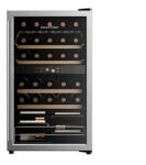 MLB13476771-Brastemp Adega Dual Zone 33 Garrafas BZB33BE Inox