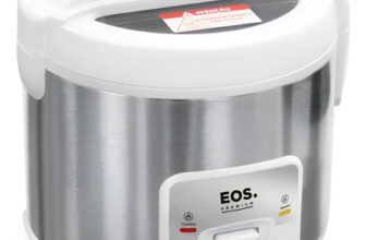 MLB25576243-Eos Panela de Arroz Elétrica EPA05BI 1.2L 400W Branca