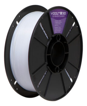 MLB33188175-Voolt3D Filamento PETG HF High Fluidity Branco Dental 1kg