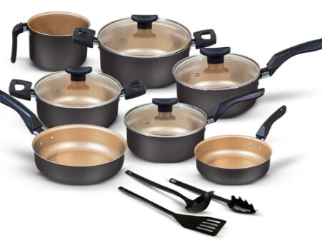 MLB4107271844-Conjunto Panelas Antiaderente 10 Peças Teflon