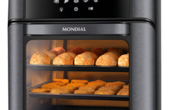 MLB44117615-Mondial Fritadeira Elétrica Oven AFON-12L-BG 12 Litros Preto