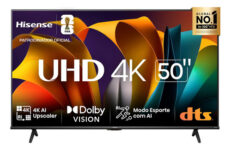 MLB48949330-Hisense Smart TV UHD 4K DLED 50" 50A6N HDR10+ Dolby Vision