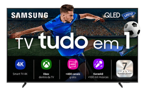 MLB48957045-Samsung QLED QEF1 55" Ultra 4K Vision AI TV 2025