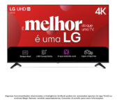 MLB51227508-Smart TV LG 43" UHD 4K UA75 Processador α7 AI Gen8 WebOS 25
