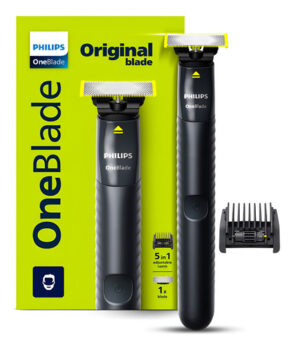 MLB51986596-Philips Oneblade Qp1425/10 Aparador 5 em 1 seco/úmido