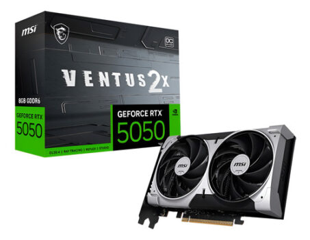 MLB53226916-MSI Nvidia Ventus OC 2X RTX5050 8GB GDDR6 128-bit
