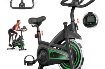 MLB54425100-Bicicleta Ergométrica Spinning Academia 8kg