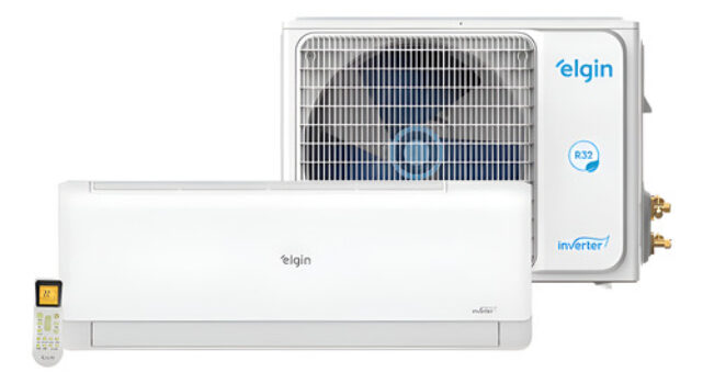 MLB55577033-Ar Condicionado Split Elgin Eco Inverter II Wi-Fi 12000 BTU Frio Branco