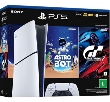 MLB57081243-Sony PlayStation 5 Slim Digital 825GB Branco