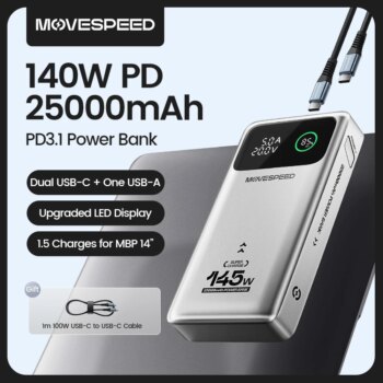 1005005473161632-Powerbank Movespeed m25pro 140w25000mah