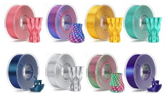 1005007340283912-ELEGOO Filamento PLA Seda 1.75mm 1KG