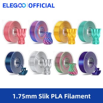 1005007340283912-ELEGOO Filamento PLA Seda 1.75mm 1KG