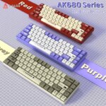 1005007378320248-Ajazz AK680 Teclado Mecânico para Jogos 65% com Fio Hot-Swap