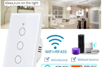 1005007539717888-5x unidades Interruptor Inteligente 1 tecla Tuya