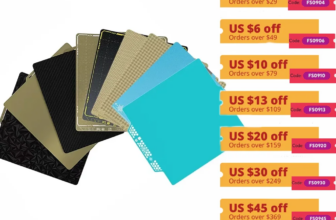 1005007709149503-BIGTREETECH Panda Build Plate CryoGrip Pro Dupla Face PEI PEO 256x180mm