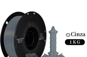 1005009754903350-Filamento PETG-CF Fibra de Carbono 1.75mm 1KG