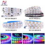 1005010006820854-Fita de LED RGB Endereçável Smart WS28xx DC5V/12V