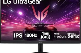 22098247726-LG UltraGear 24GS60F-B Monitor Gamer 24" IPS 180Hz 1ms FHD