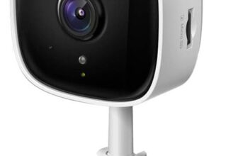 B083V41T6M-TP-Link Tapo C100 Câmera Segurança Wi-Fi 1080p Visão Noturna