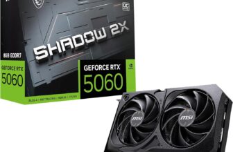 B09729YMPT-MSI GeForce RTX 5060 Shadow 2X OC 8GB GDDR7