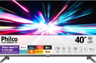 B0DPGLPJHJ-Smart TV 40” Philco Roku TV LED Dolby Audio