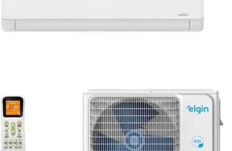 B0F1QM7NHQ-Ar Condicionado Split Inverter Elgin Eco II 9000 Btus Quente/Frio 220V R-32 W...