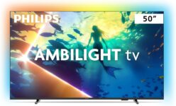 B0FPBR8V26-Philips Smart TV Ambilight 50" 4K 50PUG8100/78 HDR10+/Dolby Atmos VRR/ALLM