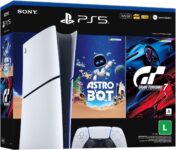 B0FPGF9J2J-Sony Playstation 5 Slim Digital 825GB com Astro Bot e Gran Turismo 7
