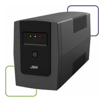 MLB16037707-JBR Guard 600VA Nobreak Interativo 120V 3 Tomadas