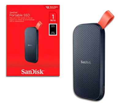 MLB19885932-SanDisk SSD Portátil 1TB USB 3.2 Gen