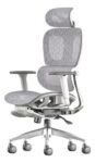 MLB24472222-Sensetup Cosy T03 Cadeira Escritório Ergonômica Executiva Mesh Branco