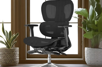 MLB24578456-Cadeira de Escritório Ergonômica Executiva Sensetup Cosy T03 Mesh Preta