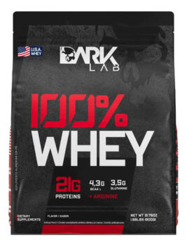 MLB26454796-Dark Lab Whey Protein Concentrado 100% Refil 900g Sabor Morango