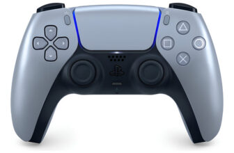 MLB31472572-Sony DualSense Controle Sem Fio Sterling Silver CFI-ZCT1W